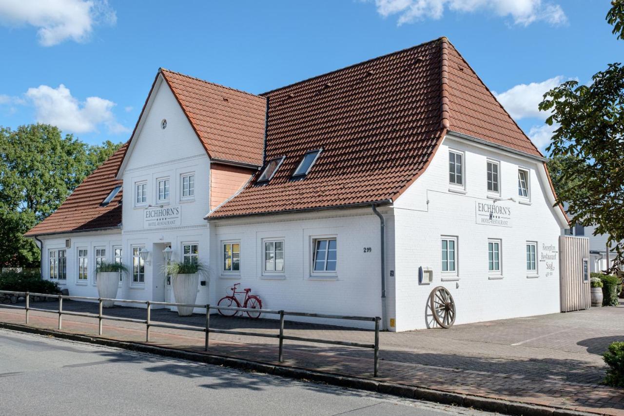 ホテル Eichhorns Niebüll エクステリア 写真